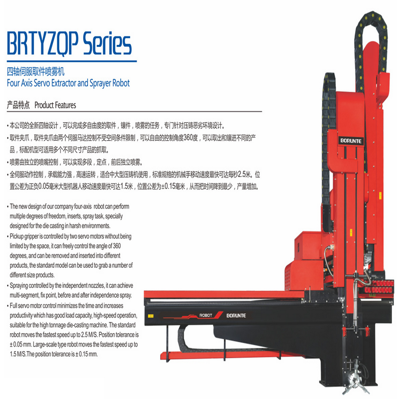 brtirus0805a kuus suuna tööstusliku robot |