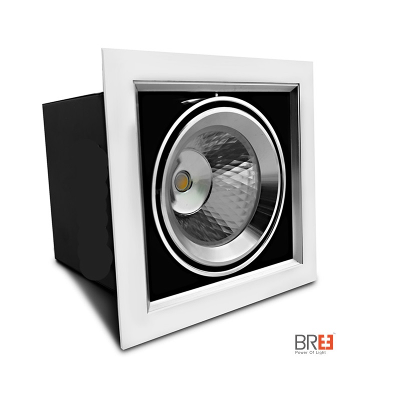 ühe topelt või kolmekordse pea võre hämardamisvõimalusega led - downlight led - downlight square koos 360 - kraadise nurga kallutamine