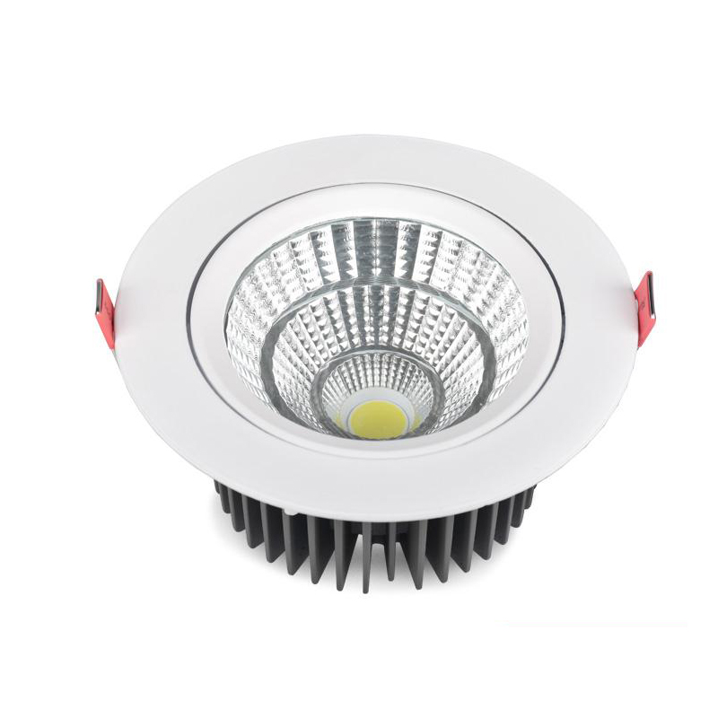 kõrge lumen süvistatud valguse kätte 7w 10w 12w downlight
