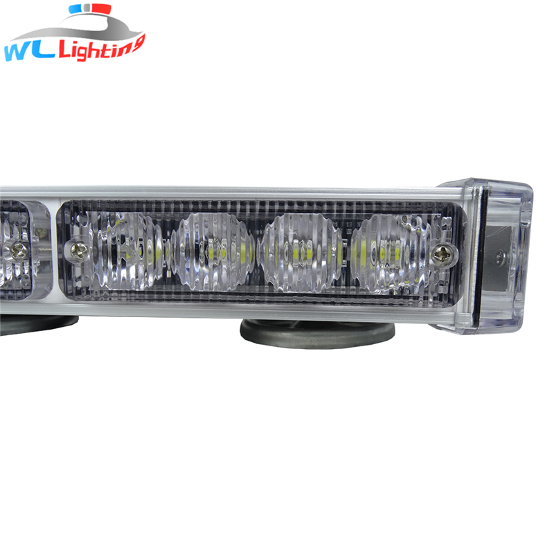 Éigeandála 12v 'Light Warning Mini Strobe Light Éigeandála 12v 24v Super Slim Police Policebar