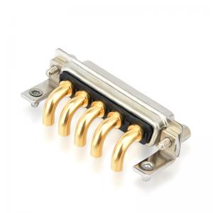 D-sub 5W5 cónascaire reatha mór baineann 90 céim d-fo cónascaire dea-chaighdeán