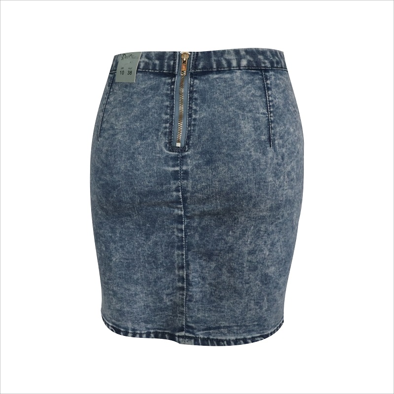 sciorta denim mini nigh aigéad WS1011