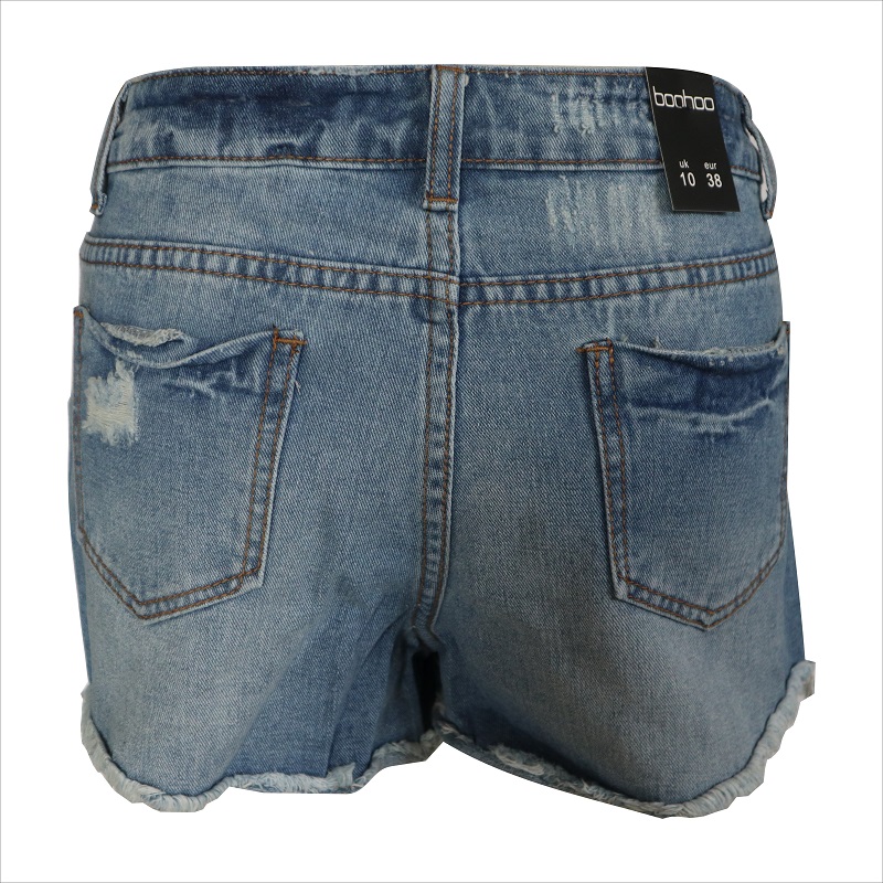 bróidnéireacht paiste shorts jean WS10119