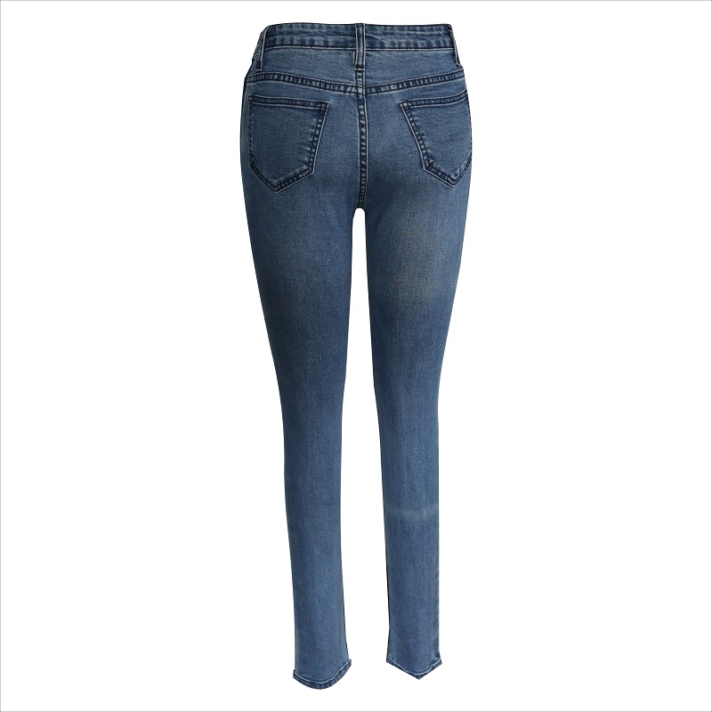 Jeans skinny níocháin codarsnacht faisean WS10122