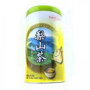 Bosca stáin tae babhta saincheaptha clóite le clúdach breiseán