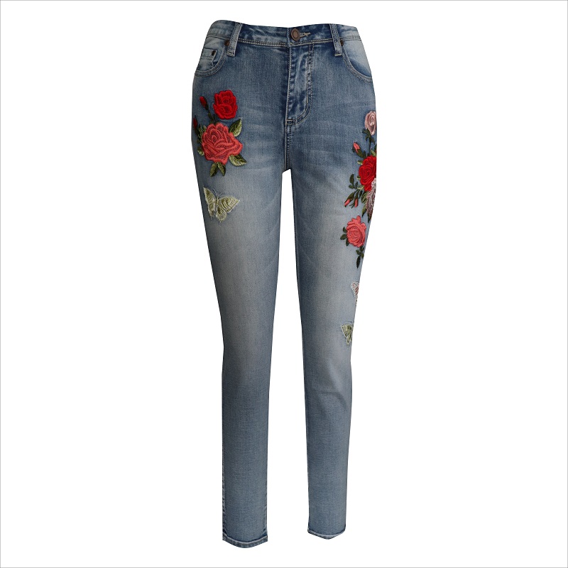 mná bróidnéireacht jeans WS1382 $ 8- $ 9