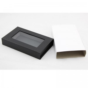 bosca páipéar docht le fuinneog PET