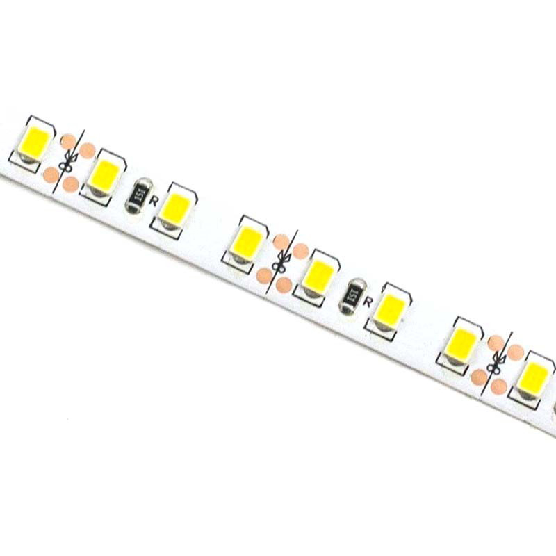 DC12V Ard-chaighdeán IP20 IP20 smd 2835 120LED / M 1200lumen Soilse Stráice faoi Dhíon Faoi stiúir