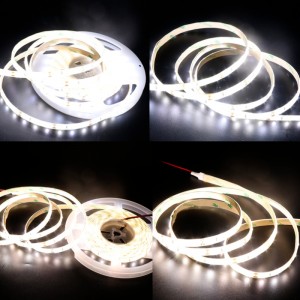 DC12V Ard-chaighdeán IP20 IP20 smd 2835 120LED / M 1200lumen Soilse Stráice faoi Dhíon Faoi stiúir
