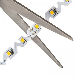 Teacht Nua Dearadh Oiriúnaithe IP20 Smd 2835 Cruth Cruth stiúir LED Bendable Stráice LED Solúbtha 360 Céim