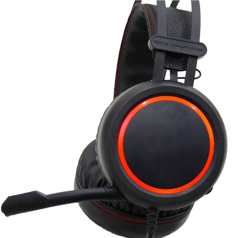 Cealaithe headset cearrbhachais lógó saincheaptha 2018 ar ceal le haghaidh PS4, ríomhaire glúine, ríomhaire