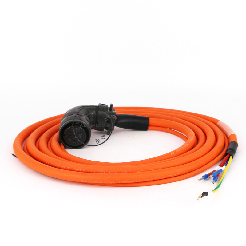 cábla ardcháilíochta solúbtha flex ard ASD-A2-PW1103-G Delta servo mótair cumhachta mótair