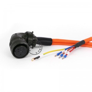 cábla ardcháilíochta solúbtha flex ard ASD-A2-PW1103-G Delta servo mótair cumhachta mótair