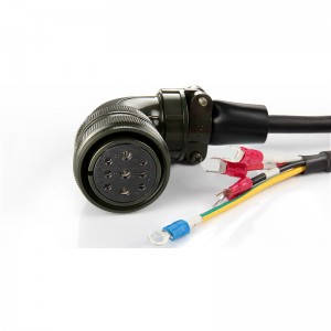 cuideachta cábla agus sreinge Delta servo cábla cumhachta mótair ASD-A2-PW2003