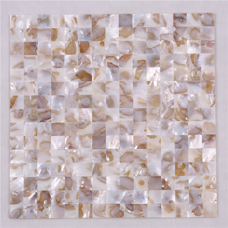 Mósáic Ealaíne Nádúrtha Shell Mosaic do Villa Cúlra