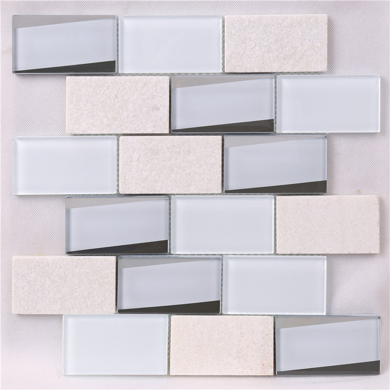 HMB01 Maisiú Backsplash Cistine Bán Tíleanna Mosaic Wall Lilea Cistine Praghas Tíleanna