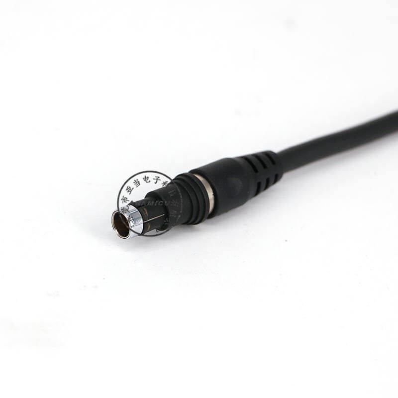 Cábla ceamara tionsclaíoch ciorclach RJ45 uiscedhíonach
