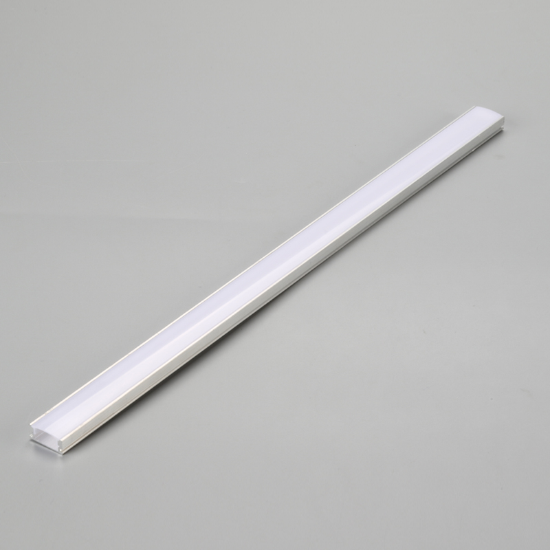 Faoi stiúir stiallacha dochta SMD5050 SMD5630 próifíl alúmanaim próifíl PC clúdach stiall LED do sholas barra LED