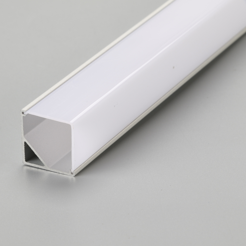 6063 cóimhiotal alúmanaim anodized faoi stiúir próifíl alúmanaim do sholas stiallacha LED stiúir próifíl alúmanam éadrom LED