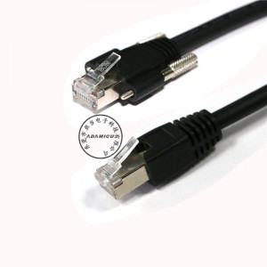 RJ45 nasc cábla ceamara le haghaidh ceamara