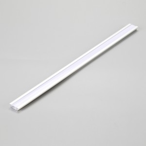 Clúdach bainne agus próifíl alúmanaim caipín deiridh le haghaidh barra solais LED