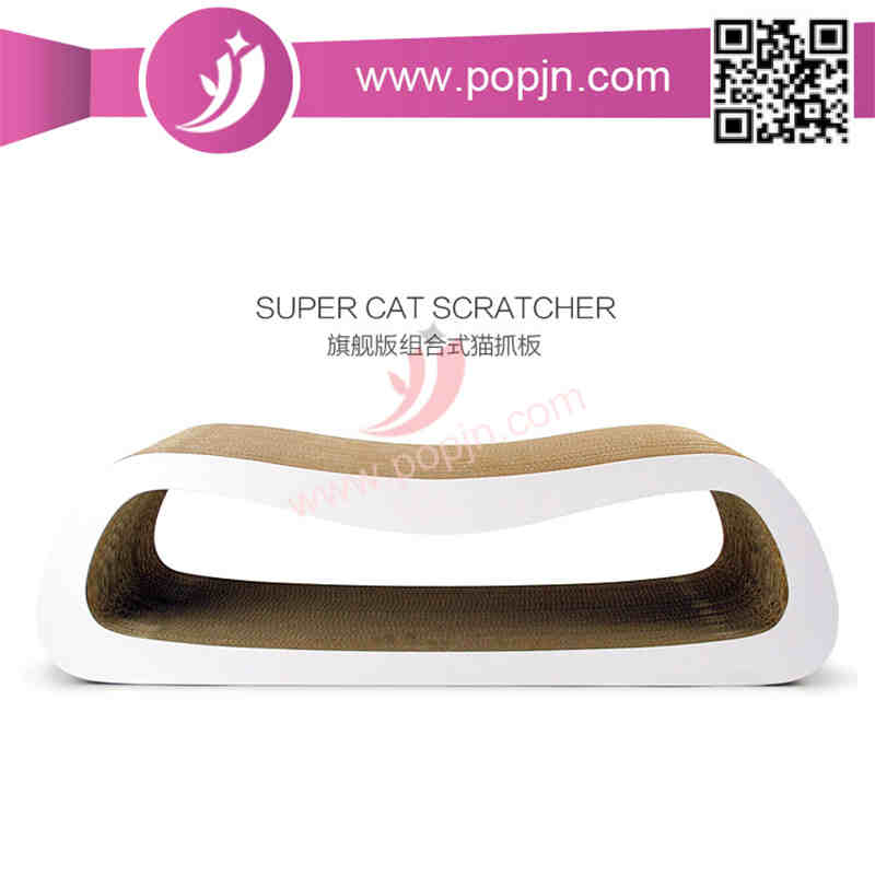 Scratch peataí scratcher cat roctha agus cairt scratching cat iamh