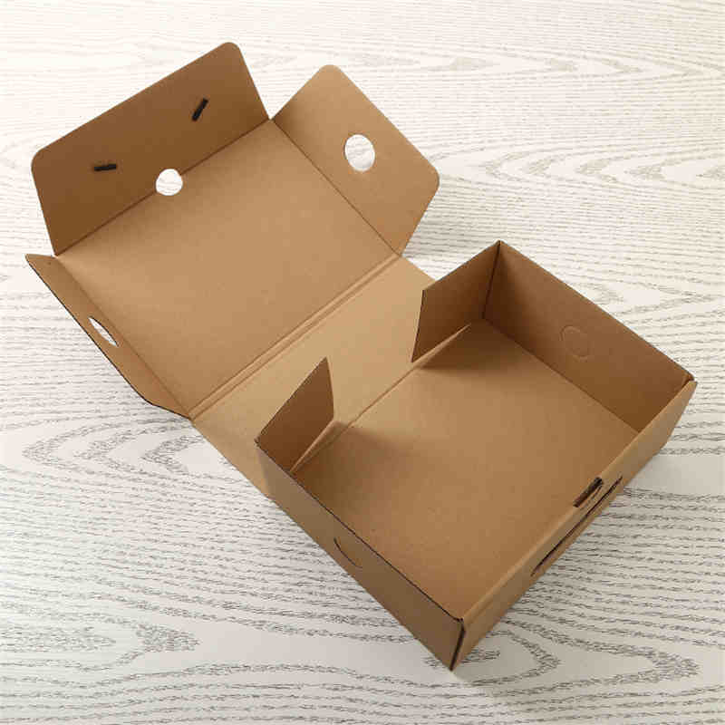 Pacáiste ceardaíochta foldable fillte sa phacáiste páipéir phacáistithe kraft