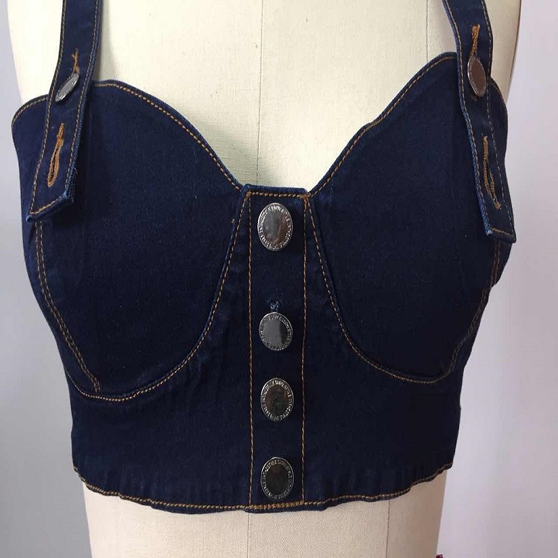 Bralet denim na mBan WS321