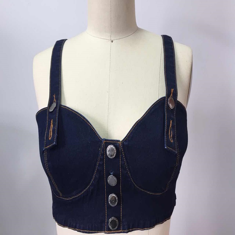 Bralet denim na mBan WS321