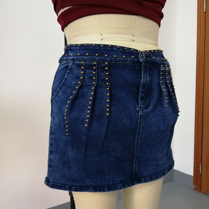 sciortaí denim ghraí na mban WS324