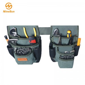 Pouch gairmiúil cumais bhreise \u0026 Tool Bag, NS-WG-180007