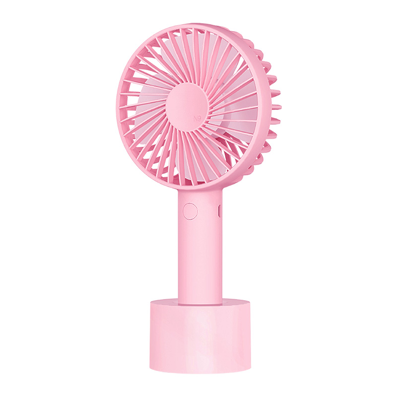 Mini Fan Inaistrithe Láimhe Seilbh Fan Humidification Deasc Mini Cartoon agus Fan Láimh Mini CRUA