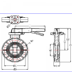 comhla féileacán upvc