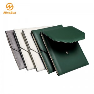 Necklace Leathar PU Multicolor só, fillteán Pearl