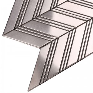 Cnámh droma miotail mhiotalach Tíleanna babhlaí mósáice