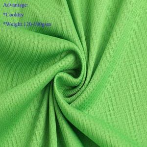 Fabraic chniotáilte poileistir