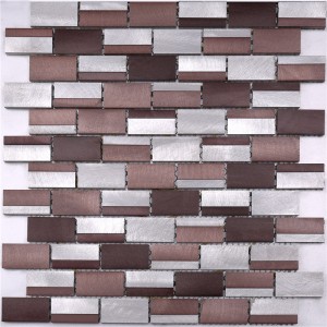 Meascán Leictreaphlátála Gloine Tíleanna Mósáic Alloy Alúmanaim HLC31