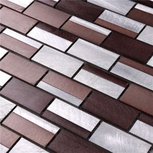 Meascán Leictreaphlátála Gloine Tíleanna Mósáic Alloy Alúmanaim HLC31