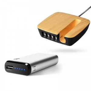 KPS-5401PB Ceithre Stáisiún Muirir Calafoirt \u0026 Banc Cumhachta 4000mAh