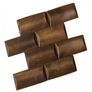 Tíleanna Mósáice Vintage Coppery do Lobby Décor HSW18126