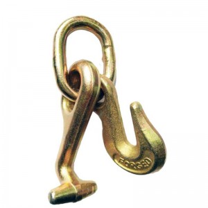 G7 Clevis Grab Hook \u0026 brionnaithe T Hook ar Welded Link
