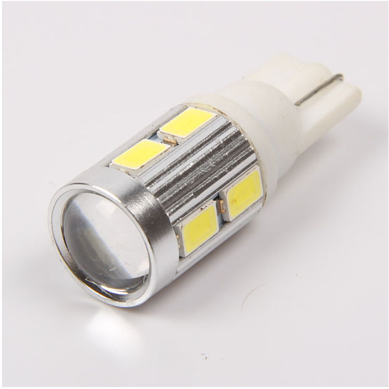 ding d10 éadrom faoi stiúir charr geal w5w 168 194 5630 10smd