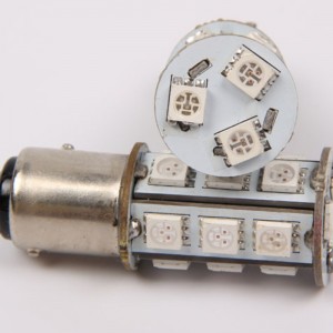 1157 bay15d p21 / 5w 18smd 5050 faoi stiúir solas coscáin