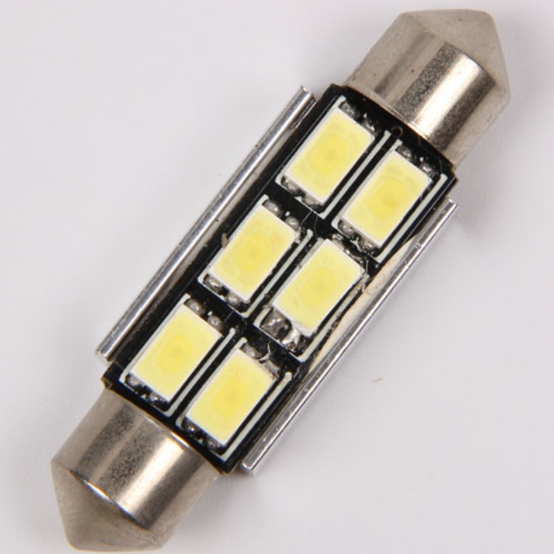 earráid canbus saor in aisce 5630 6smd 36mm bolgáin solais faoi stiúir c5w 42mm 42mm faoi stiúir c5w