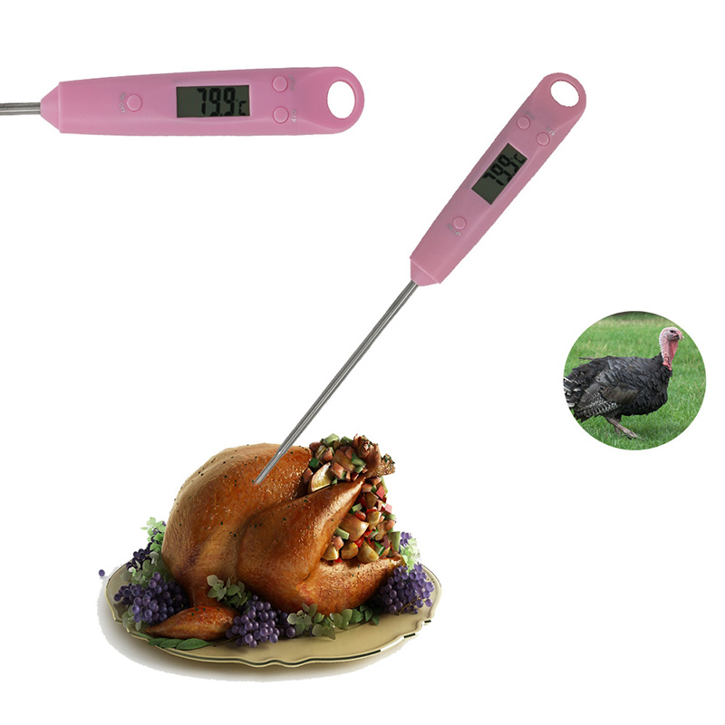 Táirge TP102 Nua Paitinne Paitinní Uiscedhíonach Il-dhigiteach Bia Teirmiméadar le haghaidh Cócaireachta agus Barbeque