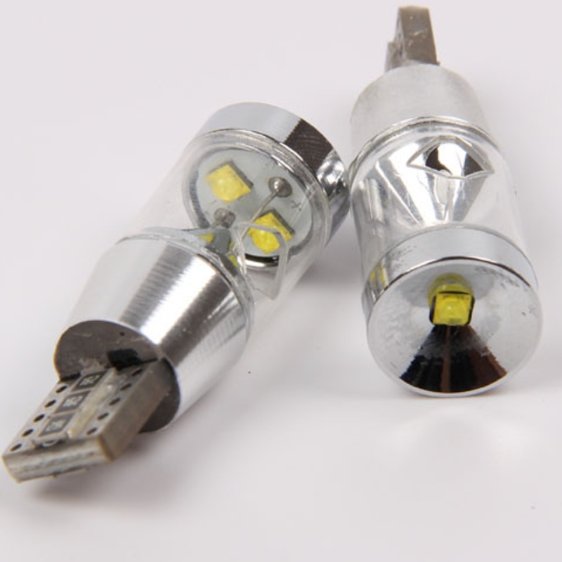 éadrom canbus t10 w5w 9w Cree faoi stiúir solais
