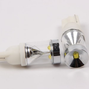 éadrom canbus t10 w5w 9w Cree faoi stiúir solais