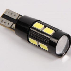 saor ó earráid canbus 5630 6smd 10smd T10 w5w 168 194 solas solais faoi stiúir uathoibríoch