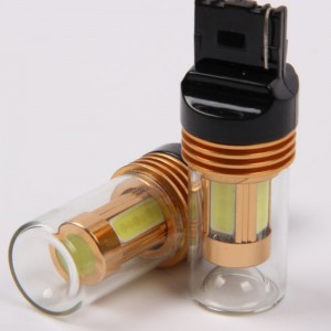 soilse gluaisteáin dearaidh nua 7.5b cob le carr clúdaigh ar ais agus cas solas solais w21w t20 7440 faoi stiúir solais