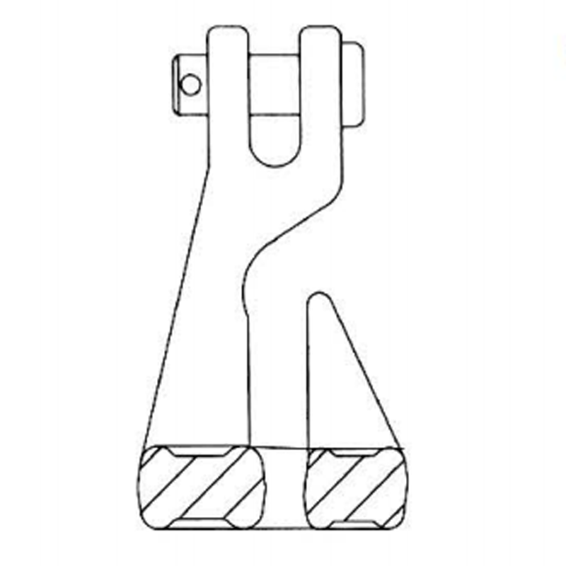 Brionnaithe Alloy Clevis Grab Bend Hook